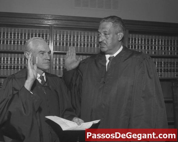 Thurgood Marshall utnämnd till högsta domstolen