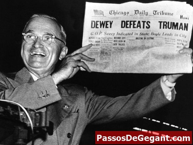 Truman besegger Dewey