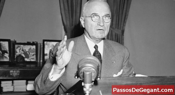 Truman prednáša svoj prejav spravodlivého obchodu