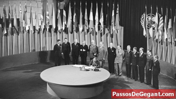 U.N. Charter unterzeichnet