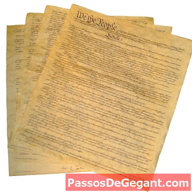 Constitución de los Estados Unidos firmada - Historia