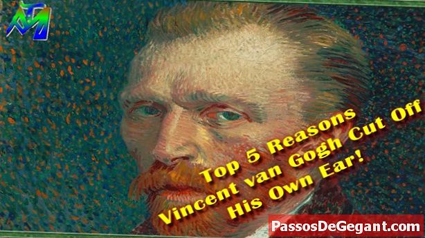 Van Gogh hackt sich das Ohr ab