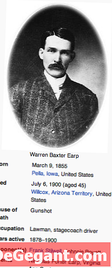 Warren Earp terbunuh di Arizona